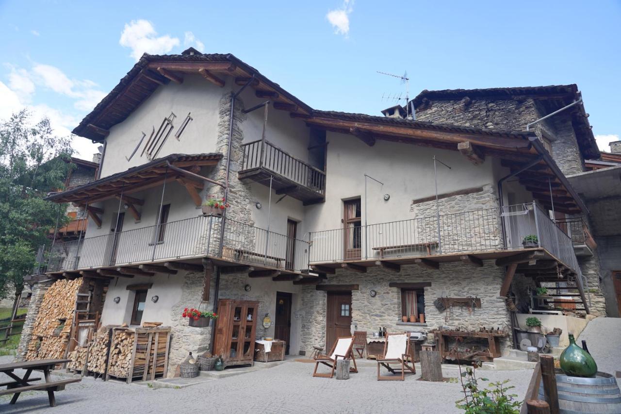 Pensione Albergo Diffuso Ceaglio Valle Maira Marmora Extérieur photo