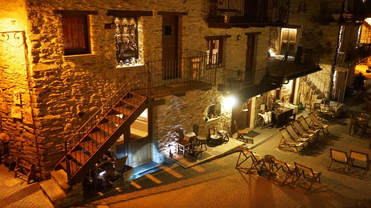 Pensione Albergo Diffuso Ceaglio Valle Maira Marmora Extérieur photo